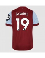 West Ham United Edson Alvarez #19 Domácí Dres 2023-24 Krátký Rukáv